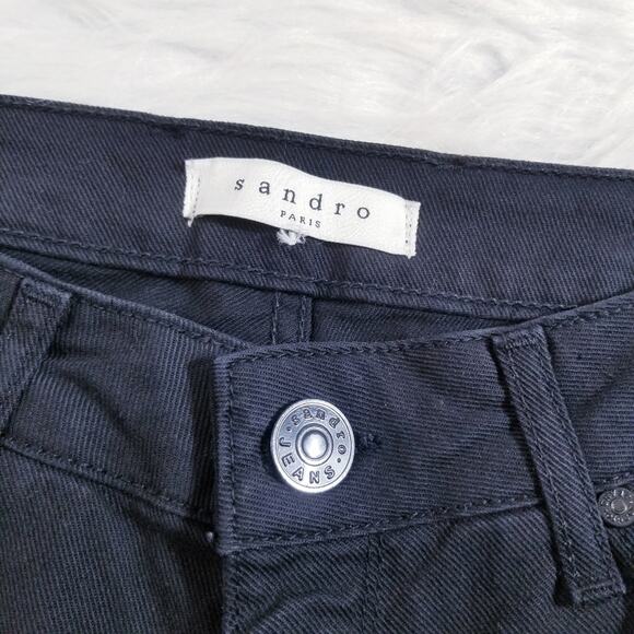 Sandro Paris Distressed Midrise Jeans - Picture 5 of 13